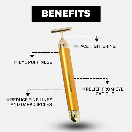 House of Beauty 24K Face Massager - Swadesiicart