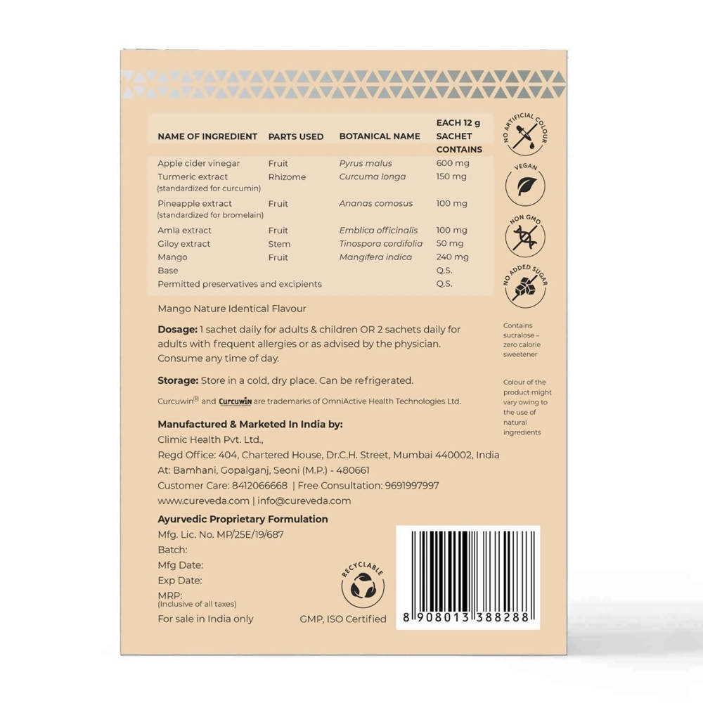 Cureveda Gold Turmeric Defence | Swadesiicart