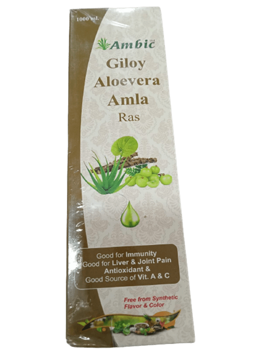 Ambic Giloy Aloevera Amla Ras | Swadesiicart