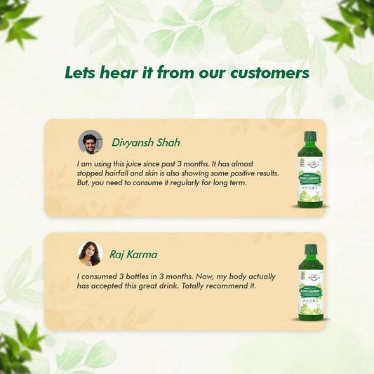 Farm Naturelle Neem Juice - Nature's Power for Detox and Skin Health | Swadesiicart