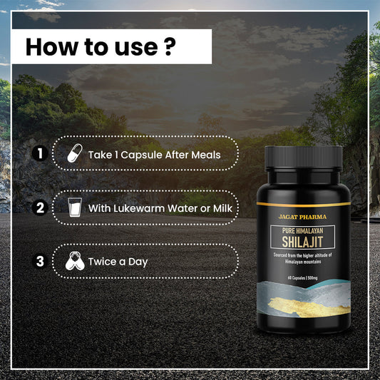 Jagat Pharma Pure Himalayan Sj Capsules | Swadesiicart