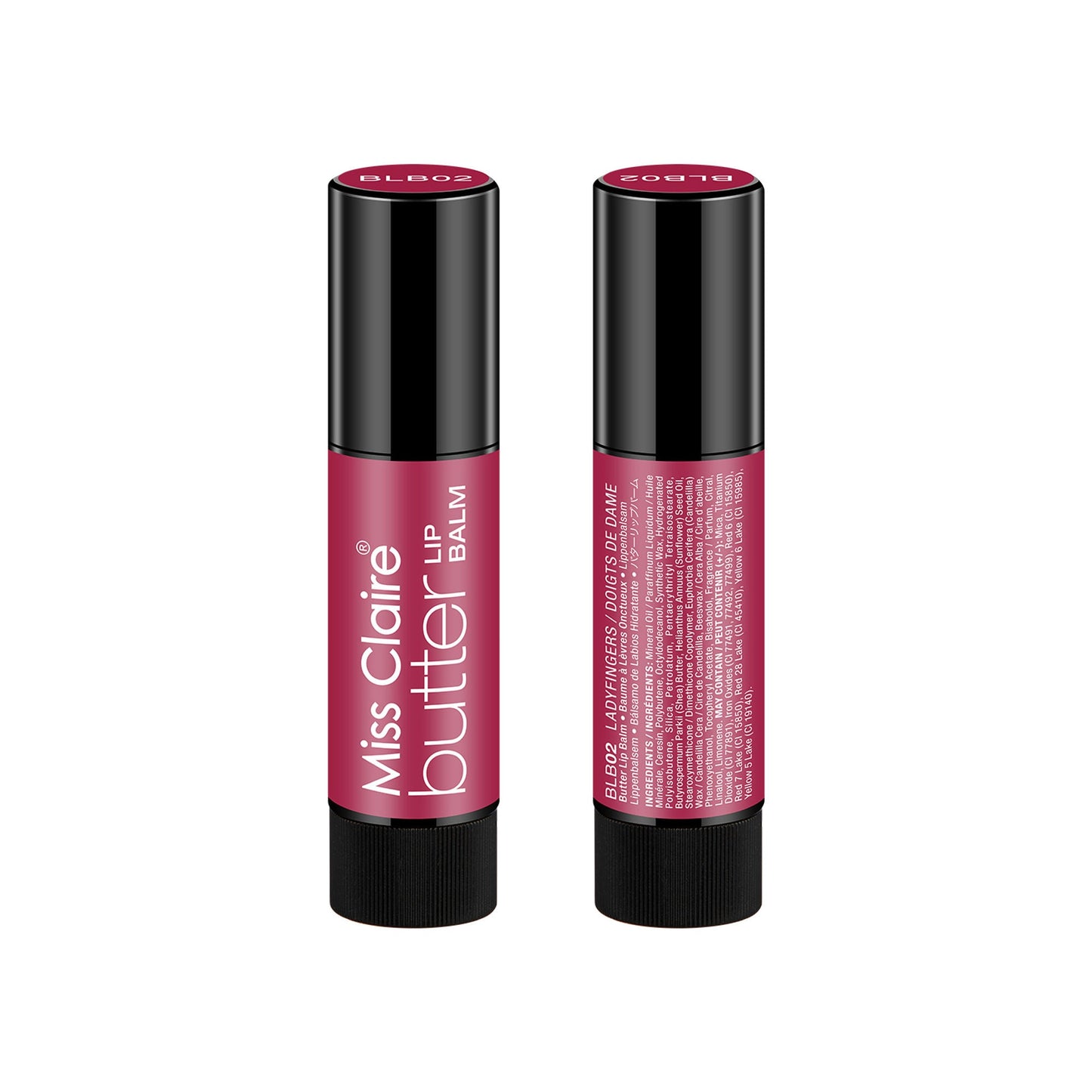 Miss Claire Butter Lip Balm - Ladyfingers | Swadesiicart