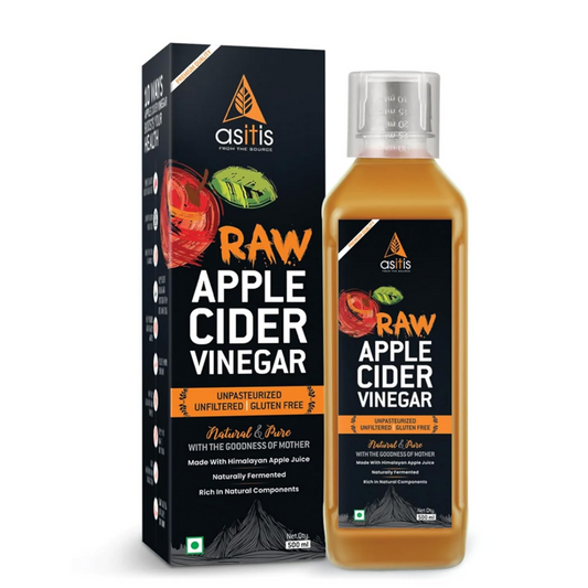 AS-IT-IS Nutrition Raw Apple Cider Vinegar with Mother | Swadesiicart