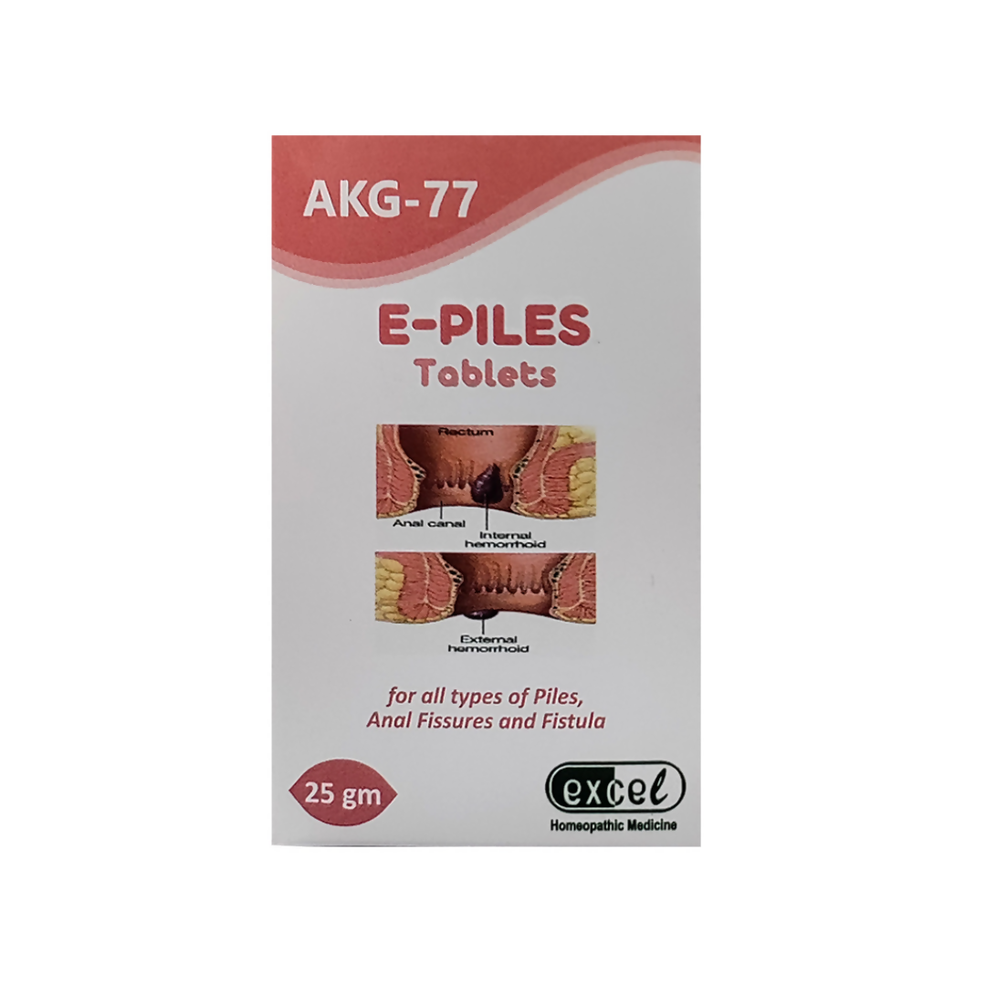 Excel Pharma E-Piles Tablets - Swadesiicart