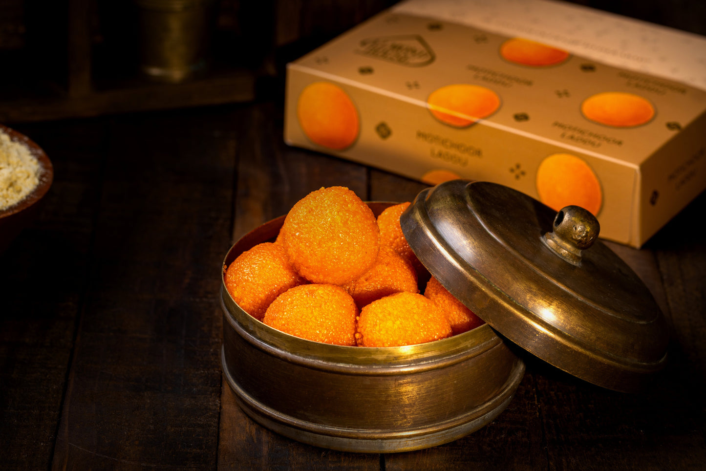 Almond House Motichoor Laddu (MAP) - Swadesiicart