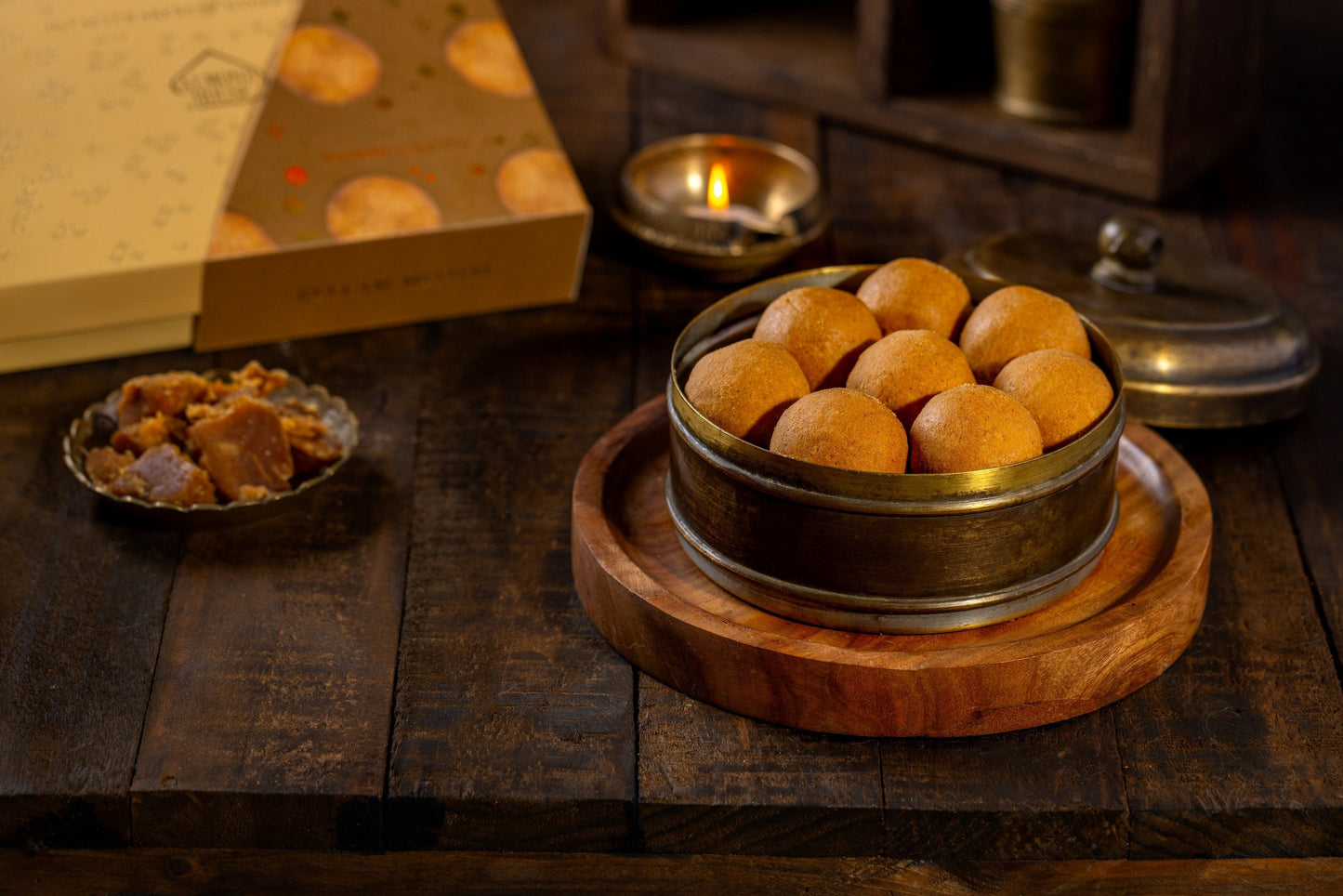 Almond House Bellam Sunni Laddu(MAP) - Swadesiicart