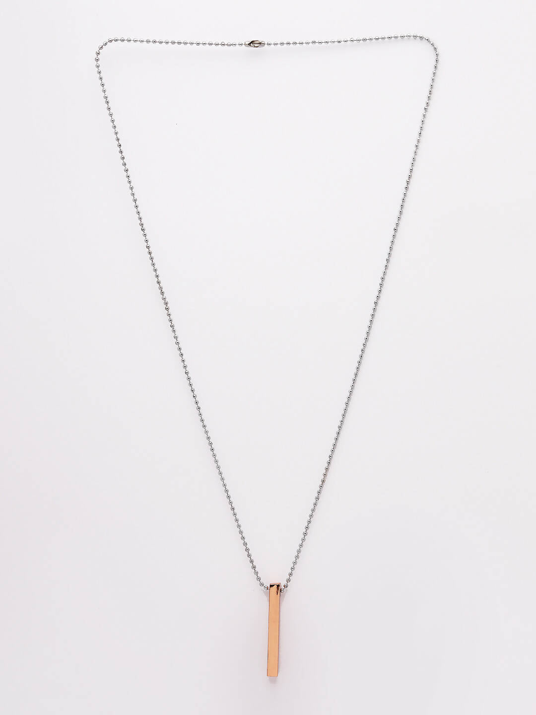 NVR Men Copper Plated Geomatric Pendent With Chain | Swadesiicart