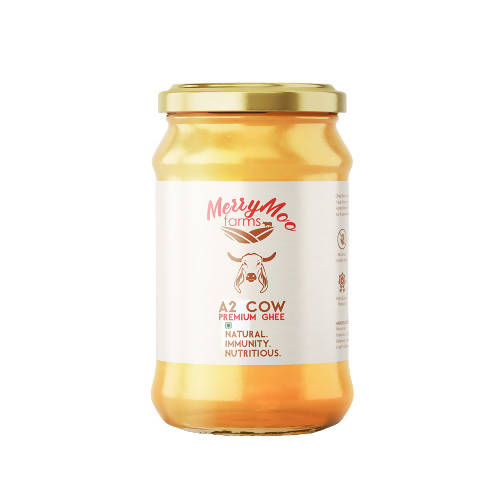 Merrymoo Farms A2 Cow Premium Ghee | Certified Pure Cow Ghee | Traditional Bilona Method Ghee | Swadesiicart