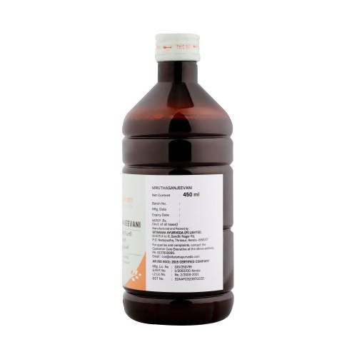 Sitaram Ayurveda Mruthasanjeevani Syrup | Swadesiicart