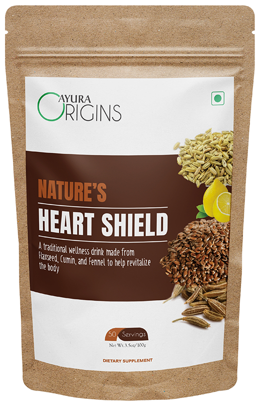 Ayura Origins Nature's Heart Shield Powder - Swadesiicart