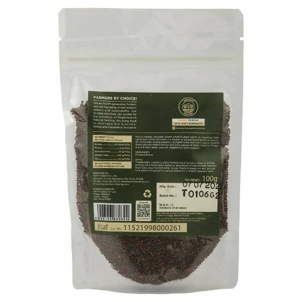 Two Brothers Organic Farms Mustard Seeds - Swadesiicart