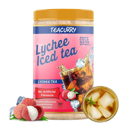 Teacurry Litchi Instant Iced Tea Mix - Teacurry