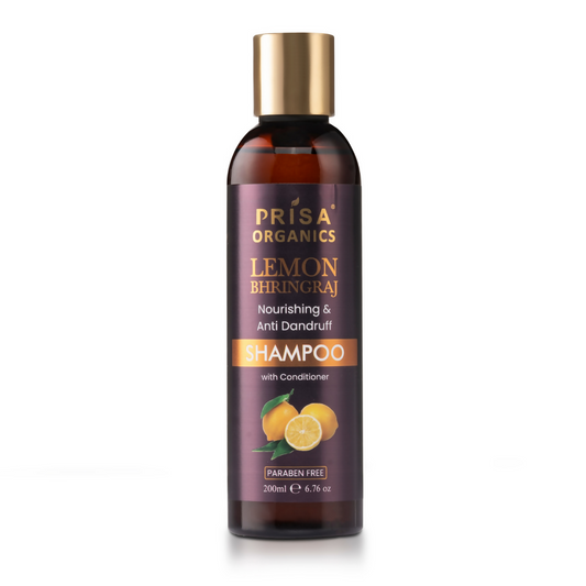 Prisa Organics Lemon & Bhringraj Shampoo - Distacart