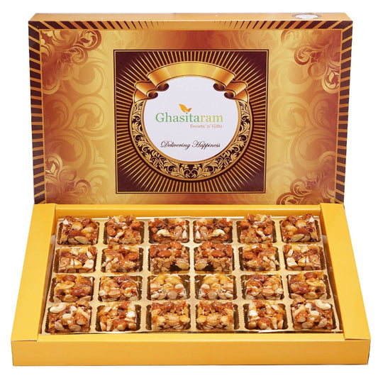 Ghasitaram Gud (Jaggery) Dryfruit Bites | Swadesiicart