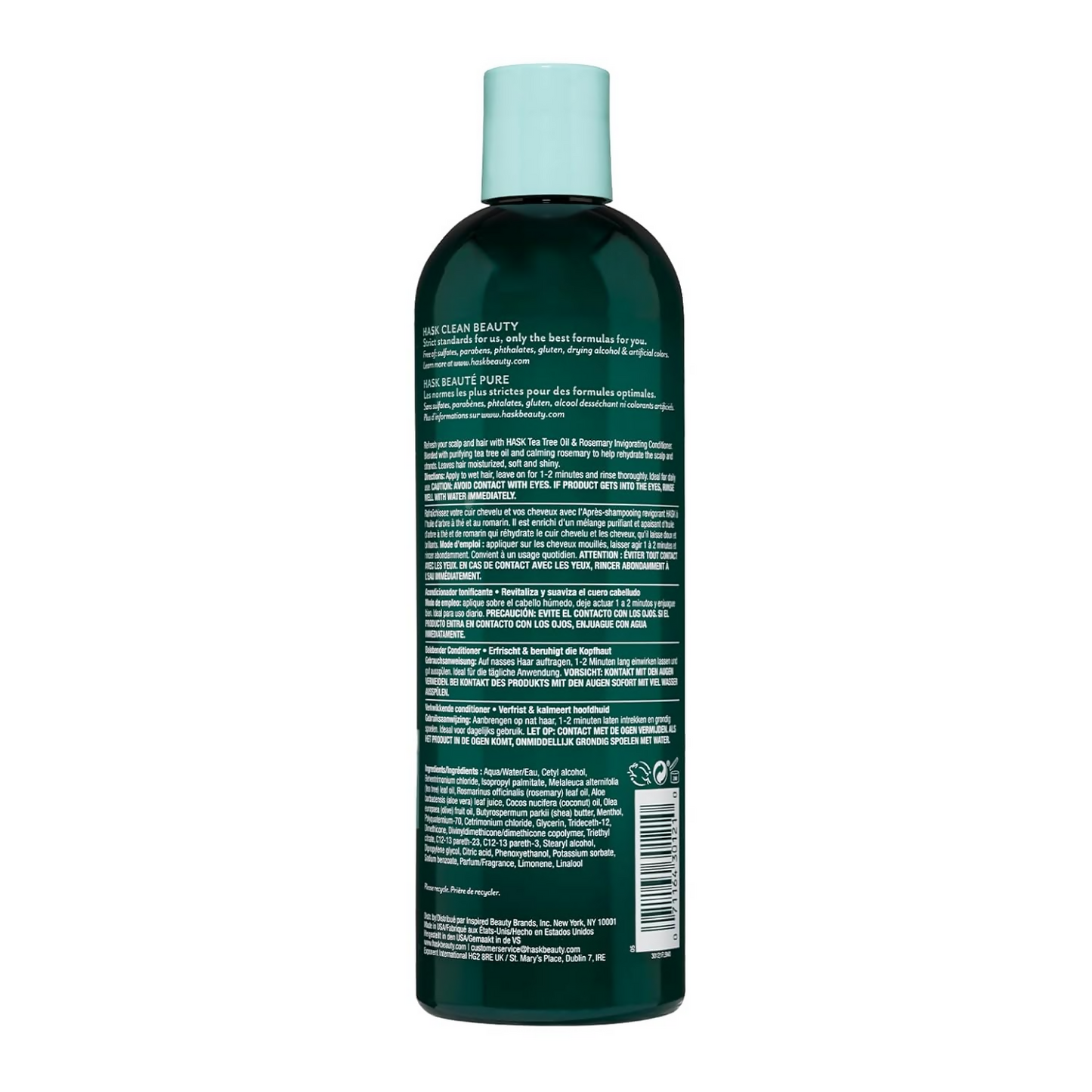 HASK Tea Tree Oil & Rosemary Invigorating Conditioner | Swadesiicart