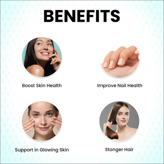 myUpchar Ayurveda Biotin+ Tablets - Swadesiicart