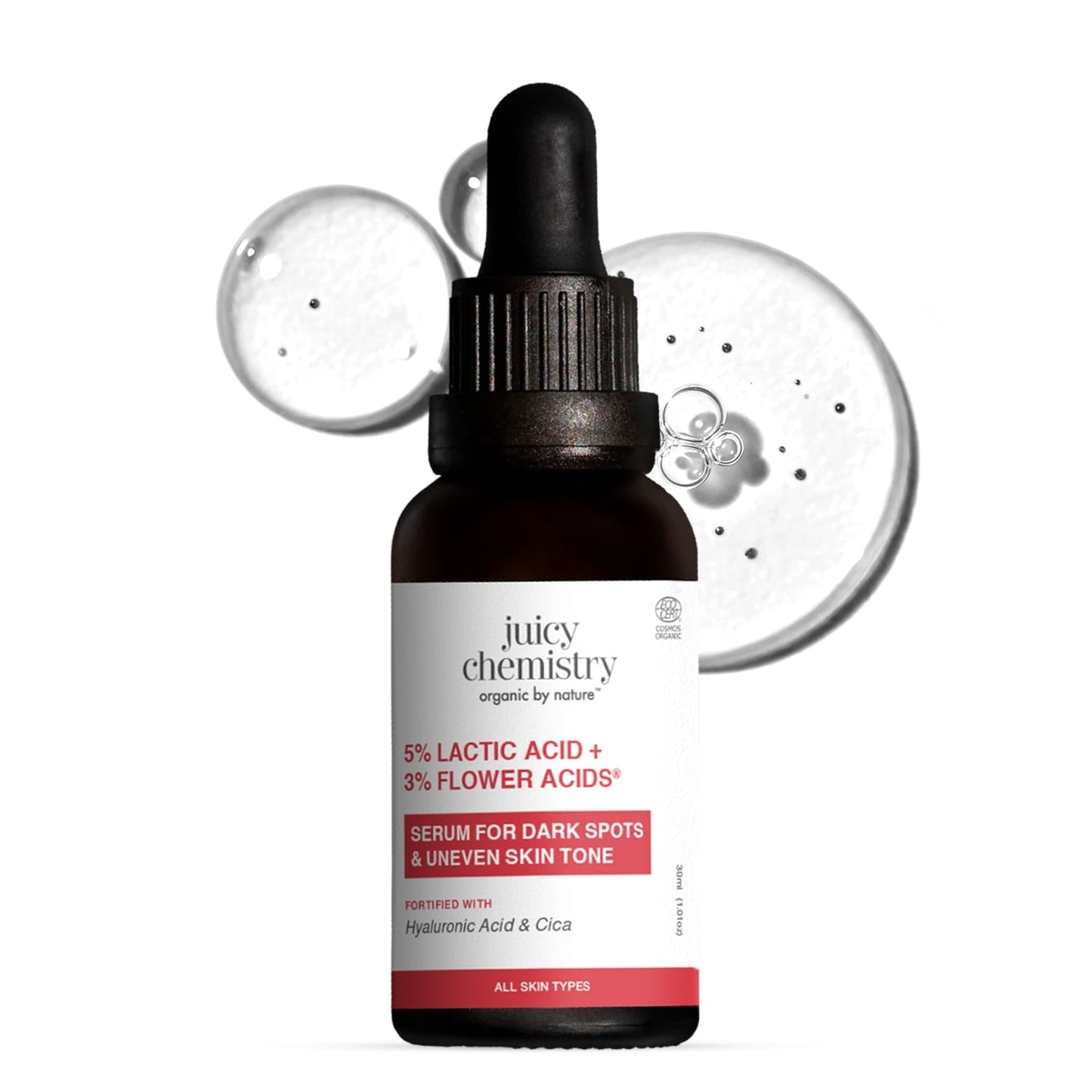 5% Lactic Acid + 3% Flower Acids Face Serum