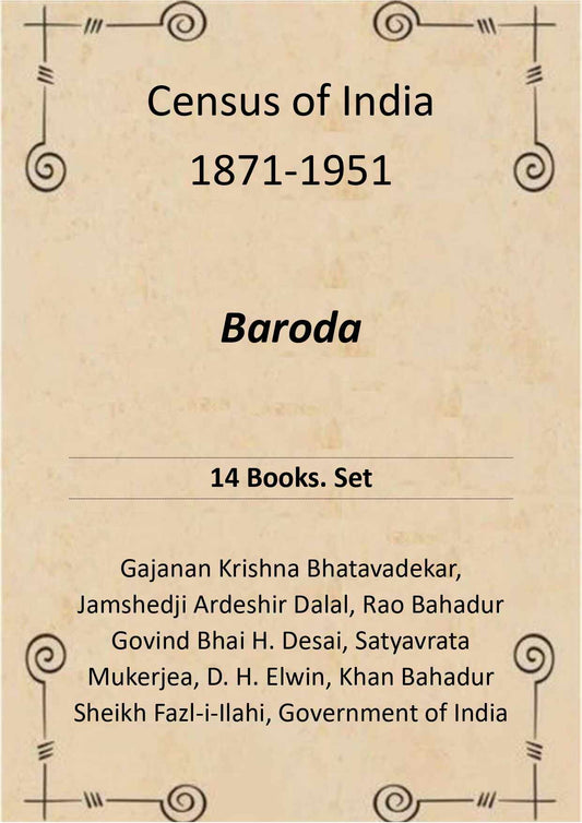 Census of India 1871-1951: Baroda - Gyan Books - Swadesiicart