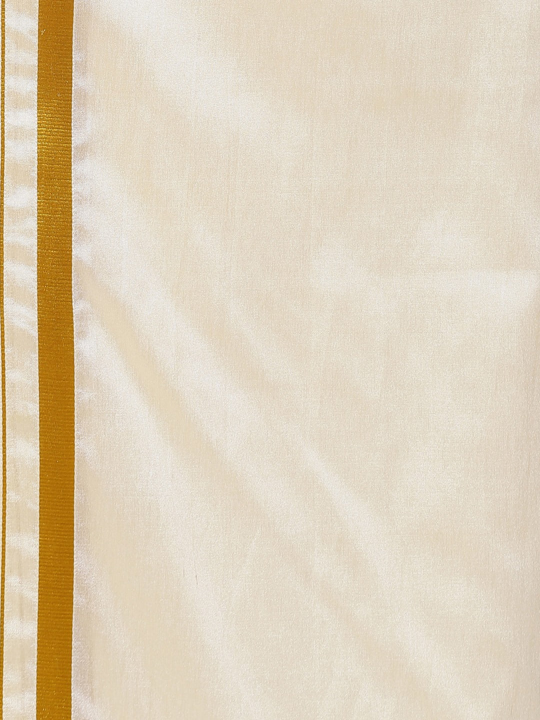 Sethukrishna Men Cream Solid Readymade Dhoti | Swadesiicart
