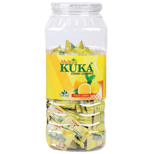 Multani Kuka Cough Lozenges Tulsi Lemon | Swadesiicart