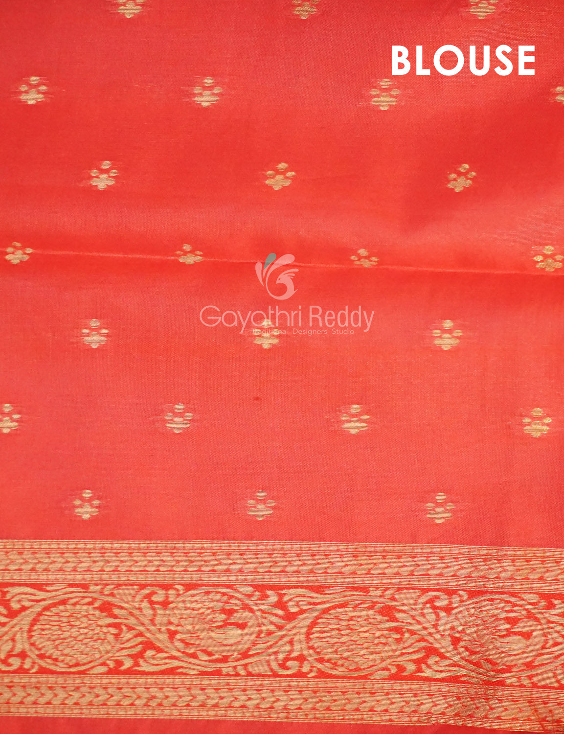 Off White Banaras Border Pichwai Design Banarasi Semi Silk Saree By Gayathri Reddy Designer Studio | Swadesiicart
