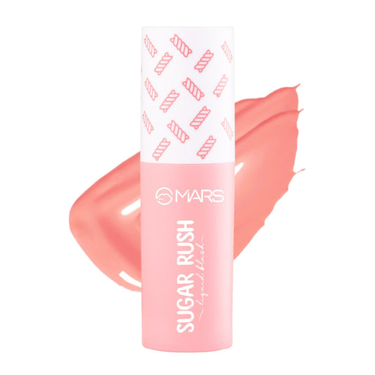 MARS Cosmetics Sugar Rush Liquid Blush - 01-MARS Cosmeticsh Mallow - Swadesiicart