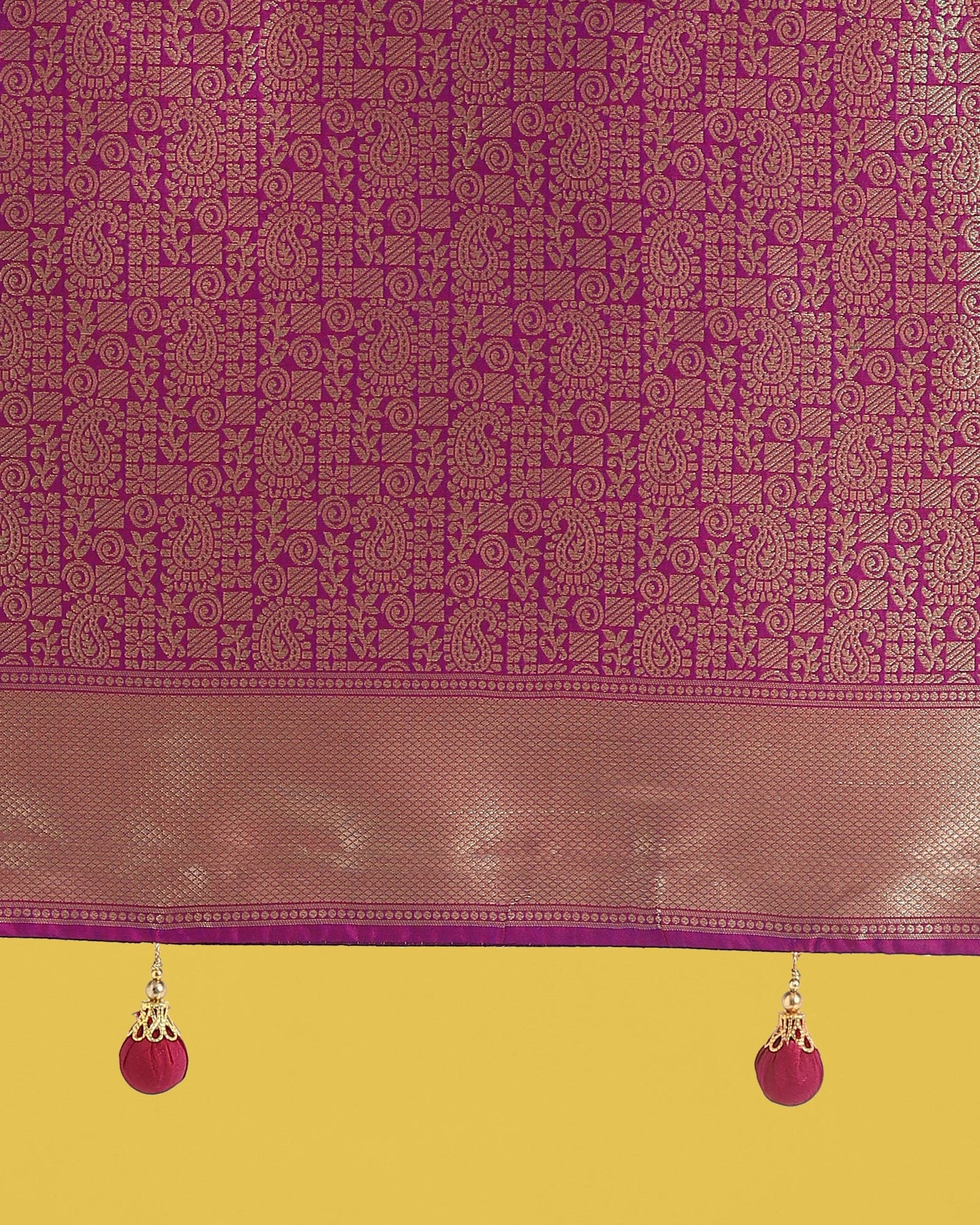 Monjolika Fashion Multi Colour Banarasi Silk Zari Weaving Classic Saree | Swadesiicart