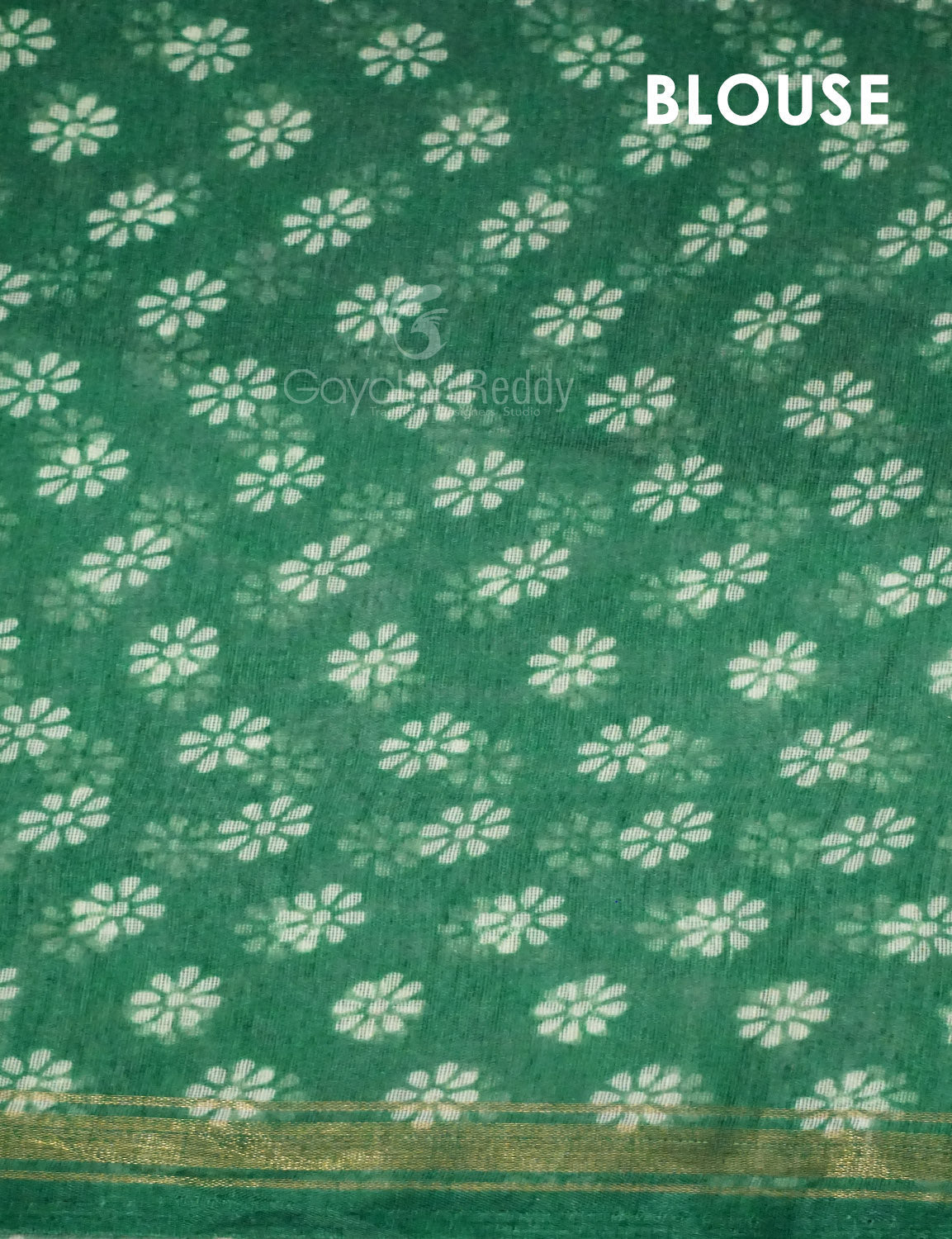 Shades of Off White And Mango Green Colour Patan Patola Semi Chanderi Saree By Gayathri Reddy Designer Studio | Swadesiicart