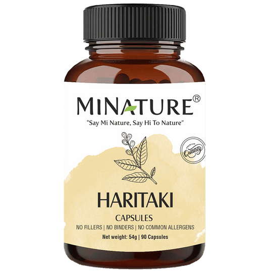 Minature Haritaki Capsules | Swadesiicart