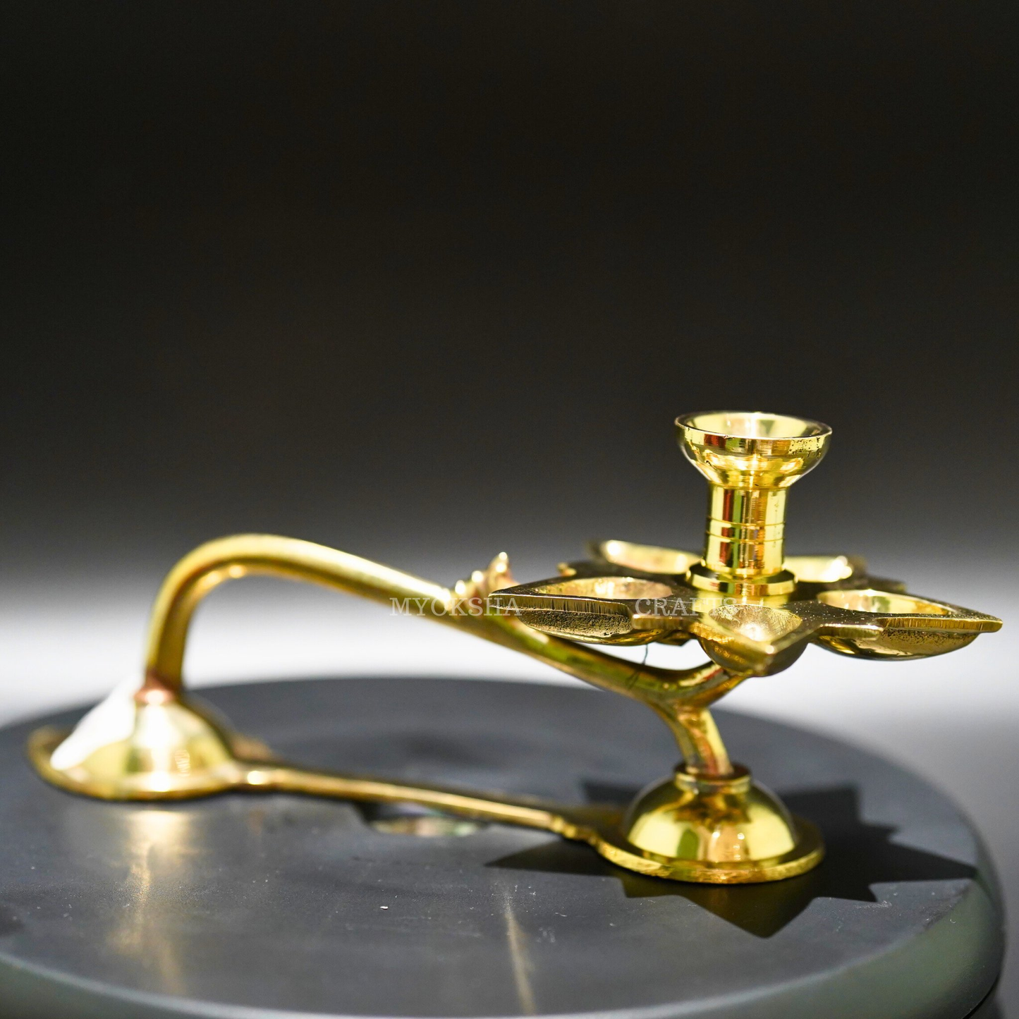 Brass Step Arti 1 - Elevate Your Spiritual Journey
