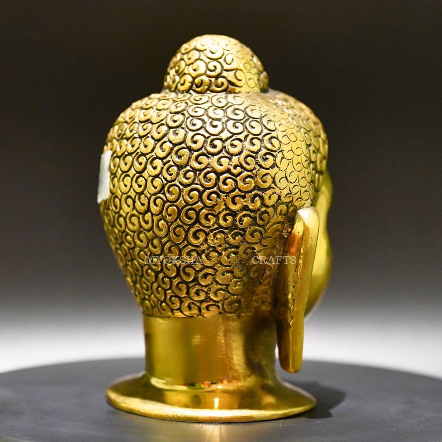 Brass Buddha Idol - 3