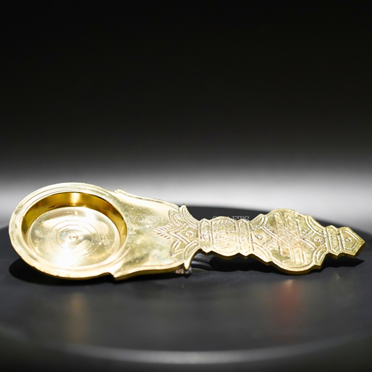 Brass Karpoor Aarti - Spiritual Fragrance for Homes