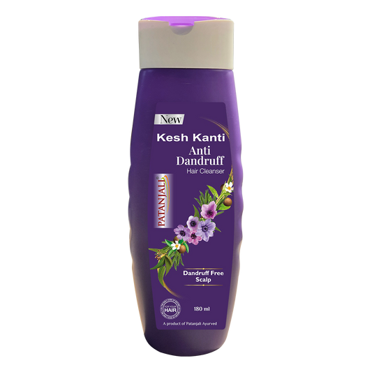 Patanjali Kesh Kanti Anti Dandruff Shampoo | Herbal Dandruff Control & Scalp Care Shampoo