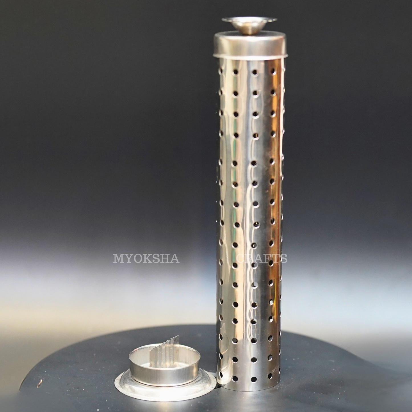 Stainless Steel Agarbatti Holder - Swadesiicart