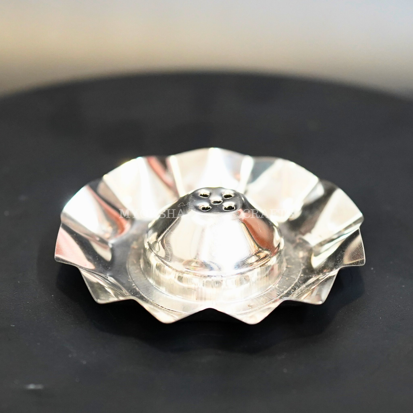 Stainless Steel Agarbatti Plate - Swadesiicart