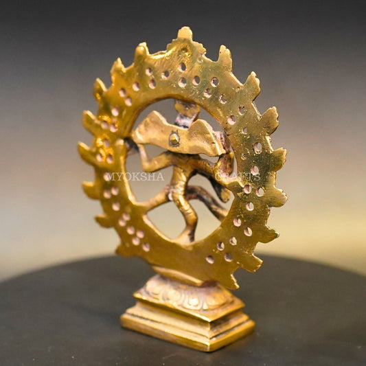Brass Nataraja Idol - 3