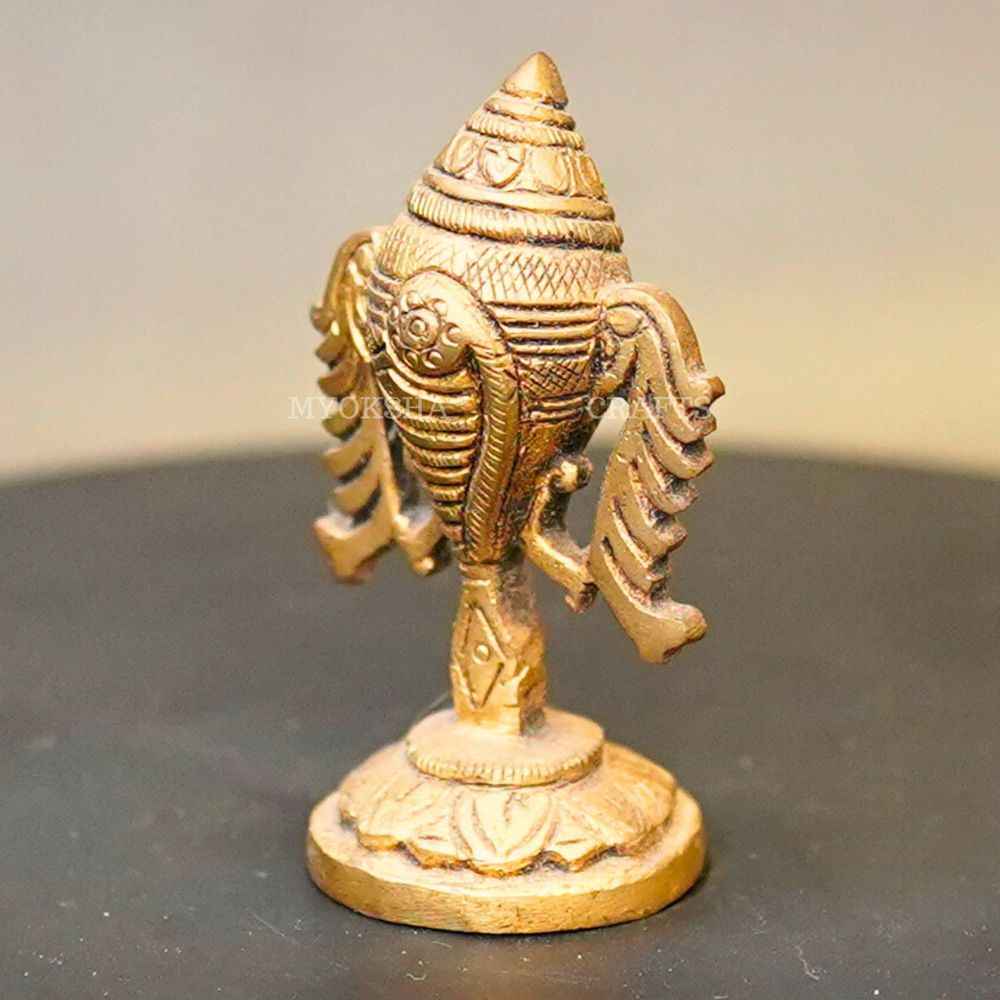 Brass Shankh - Swadesiicart