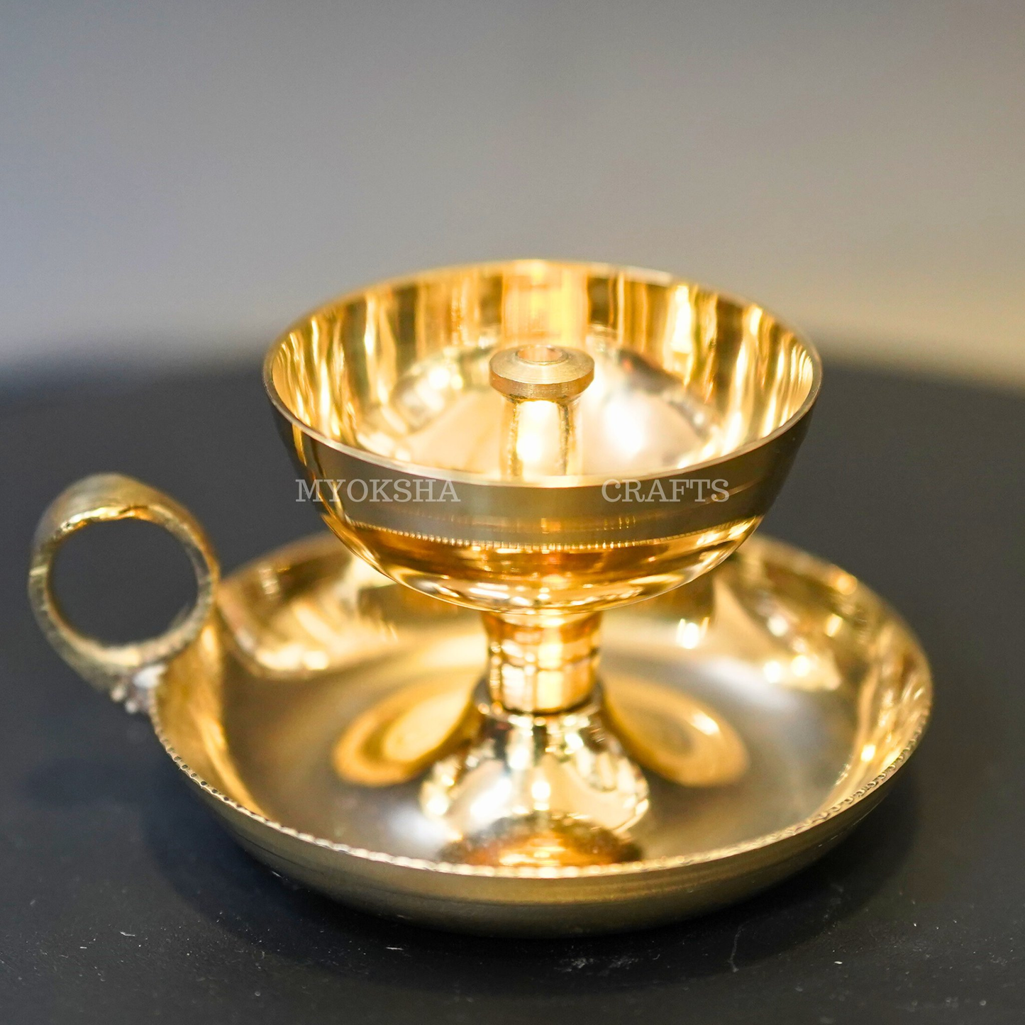 Brass Cup Diya - Swadesiicart