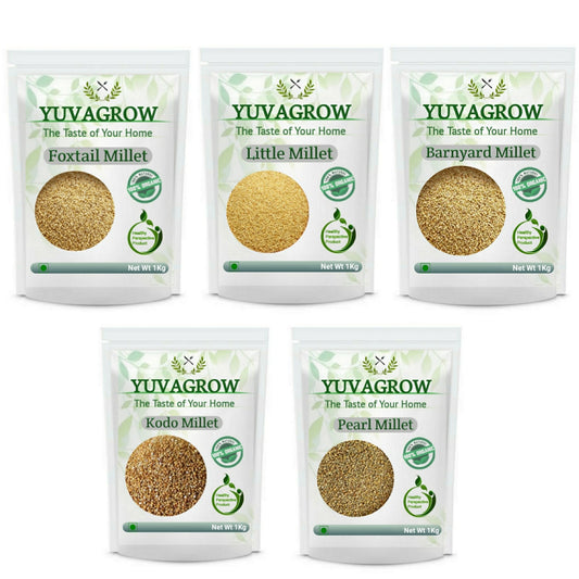 Yuvagrow Combo Millets Grains - Swadesiicart