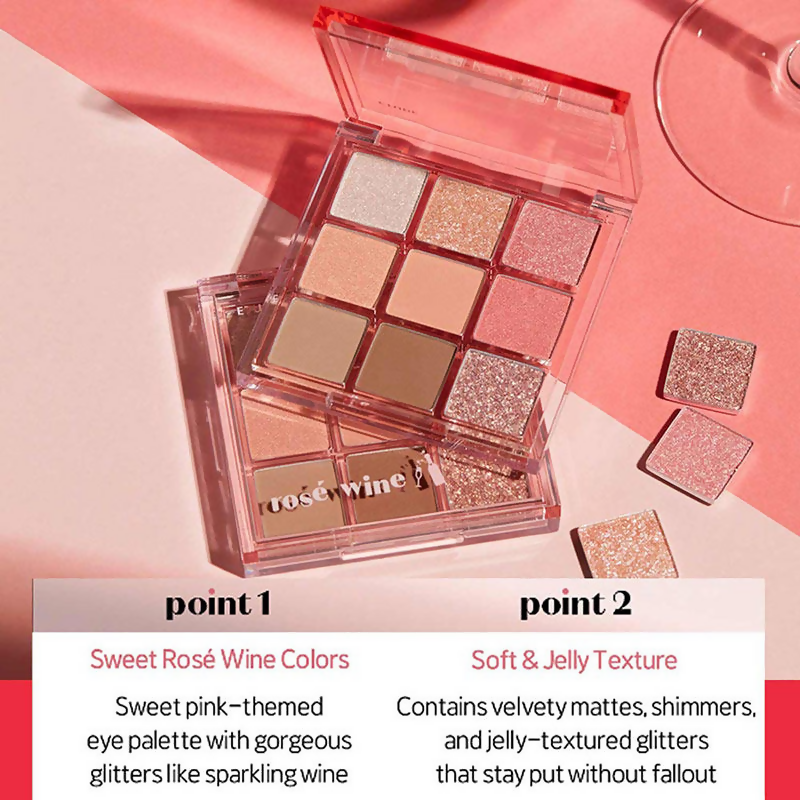 Etude House Play Color Eyes - Rose Wine - Swadesiicart