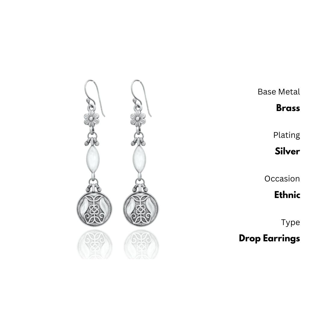 New Stylish Oxidized Gold-Polished Gold Studs Earrings for Womens by House of Ree | Swadesiicart