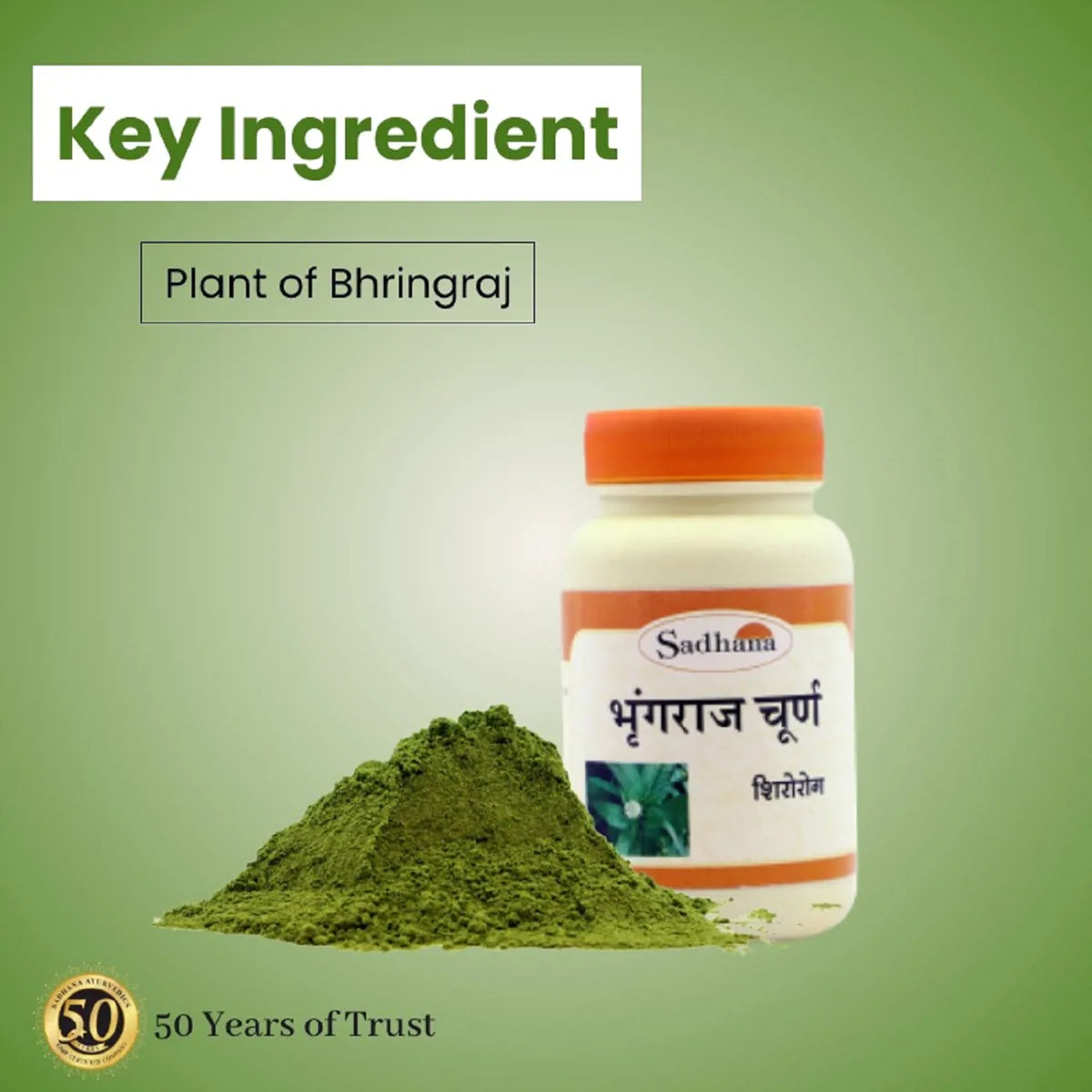 Sadhana Bhringraj Powder | Swadesiicart