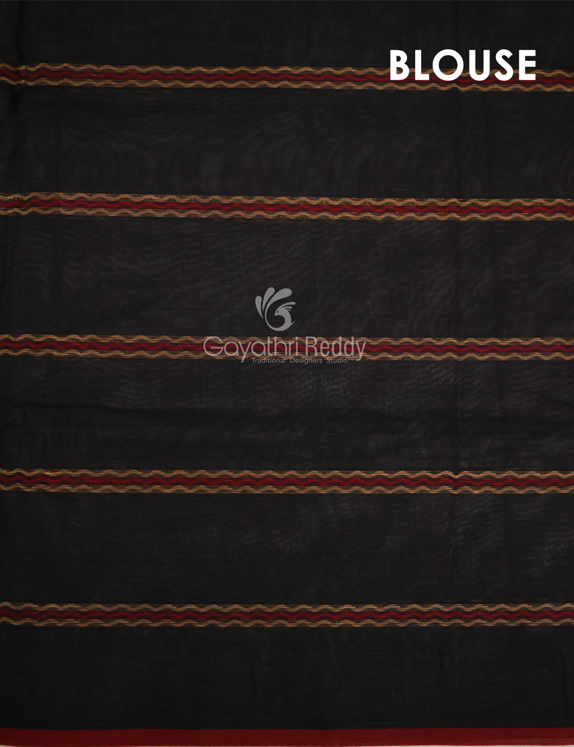 Combo of Black and Red Pure Narayanpet Cotton Swadesiicart By Gayathri Reddy Designer Studio