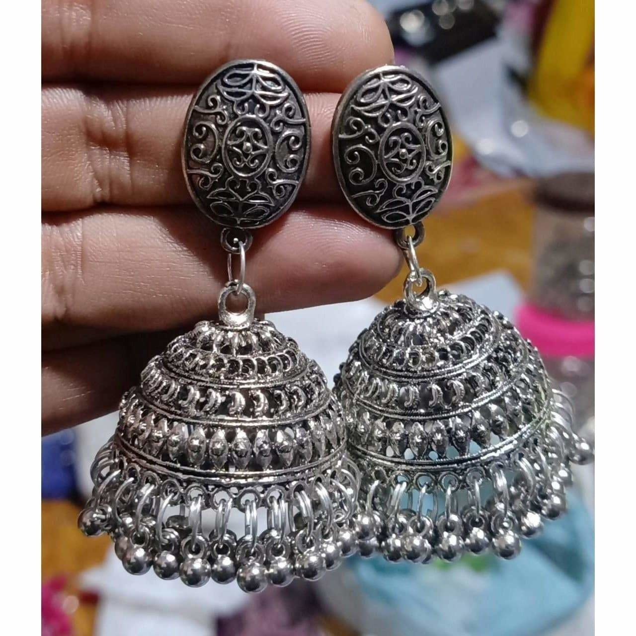 MS Fashion India Latest Design Traditional Jhumka Earrings | Swadesiicart