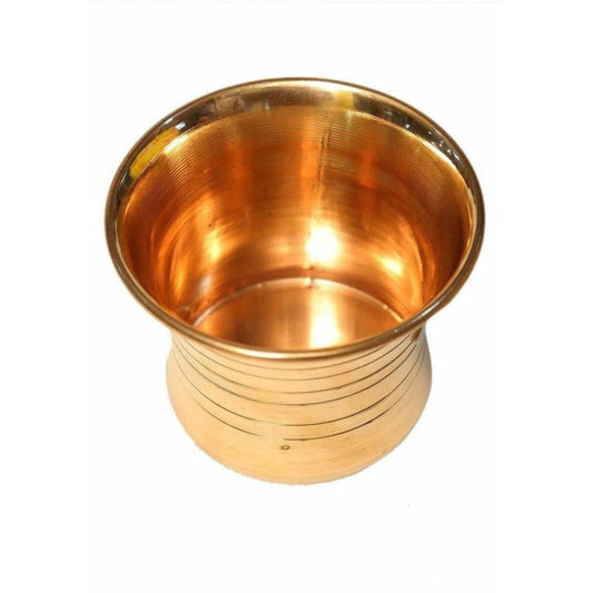 Indian Traditional Pancha Patra With Achamani -Pooja Pancha Patra - Swadesiicart
