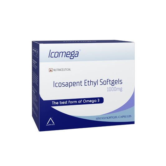 Aarkios Icomega ( Icosapent Ethyl Softgels 1000mg ) - HealthAid