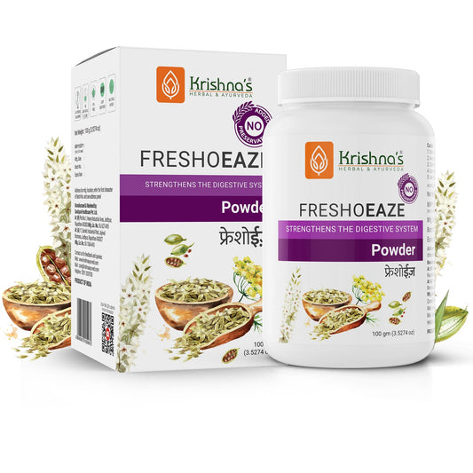 Krishna'S Herbal & Ayurveda Freshoeaze Powder | Swadesiicart