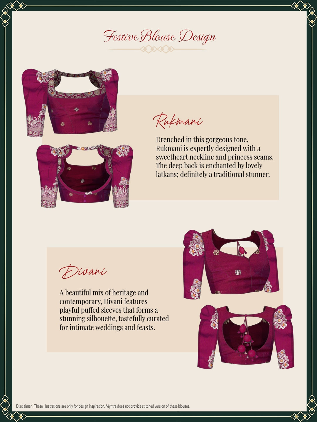 Mitera Magenta Silk Blend Woven Design Banarasi Saree | Swadesiicart