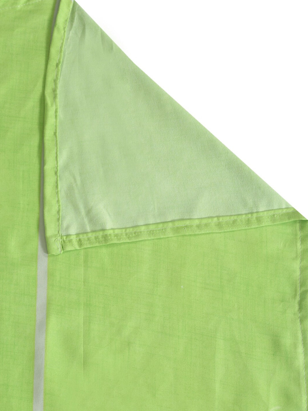 Home Sizzler Green & Blue Floral Cotton 210 TC Queen Bedsheet with 2 Pillow Covers - Swadesiicart