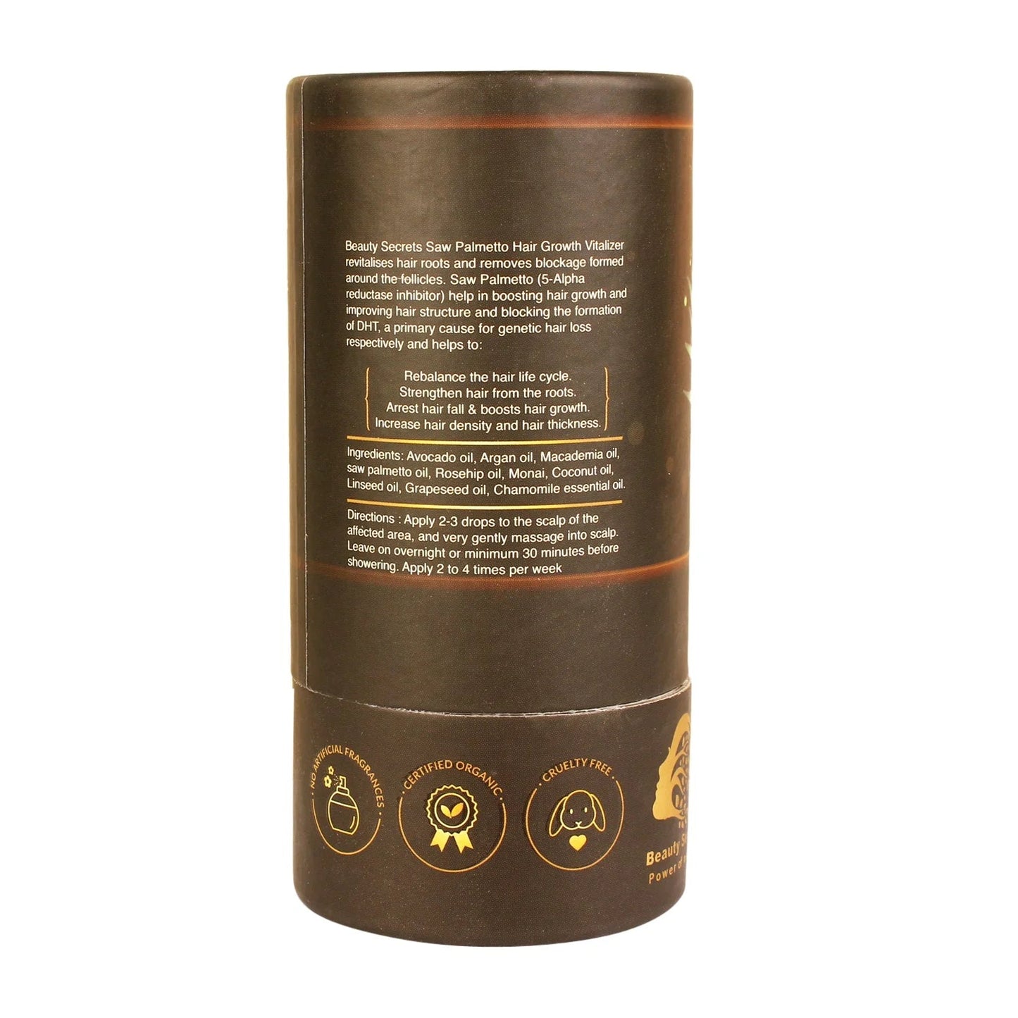 Beauty Secrets Saw Palmetto Hair Growth Serum | Swadesiicart